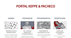 Desktop Screenshot of keppepacheco.org